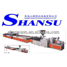 1220mm WPC PVC Door Board Extrusion Line / Extrusion Machine